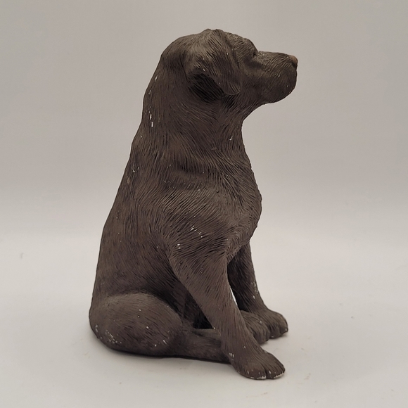 Vintage Sandicast Chocolate Labrador Figurine - Picture 7 of 12